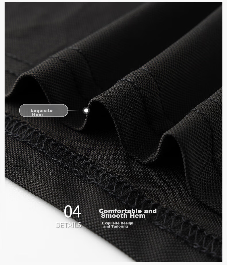 JEEP SPIRIT Men's Short-Sleeve T-Shirt, Summer Business Casual Polo Shirt with Collar, Solid Color Breathable, Black, Size L 9