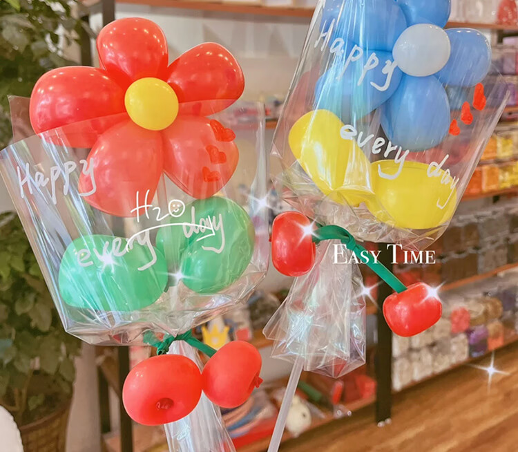 Jidukongjian Balloon Graduation Photo Props, Decorative Birthday Gift Bouquet Balloons, Proposal Confession Props, Birthday Scene Setup 14