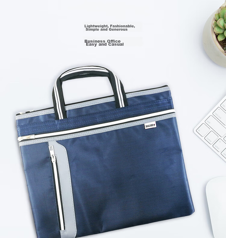 TANGO Office Handbag/conference Bag/business Bag/document Bag/laptop Bag/briefcase, Business Commute with Compartments, Unisex Waterproof, Black LH2105 4