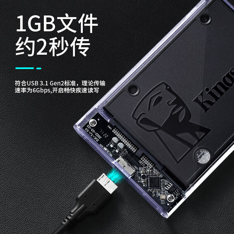 Внешний корпус для жесткого диска BUBM 2.5 дюйма, USB 3.1 Type-C, SATA, совместим с ноутбуками и настольными компьютерами, для SSD и HDD