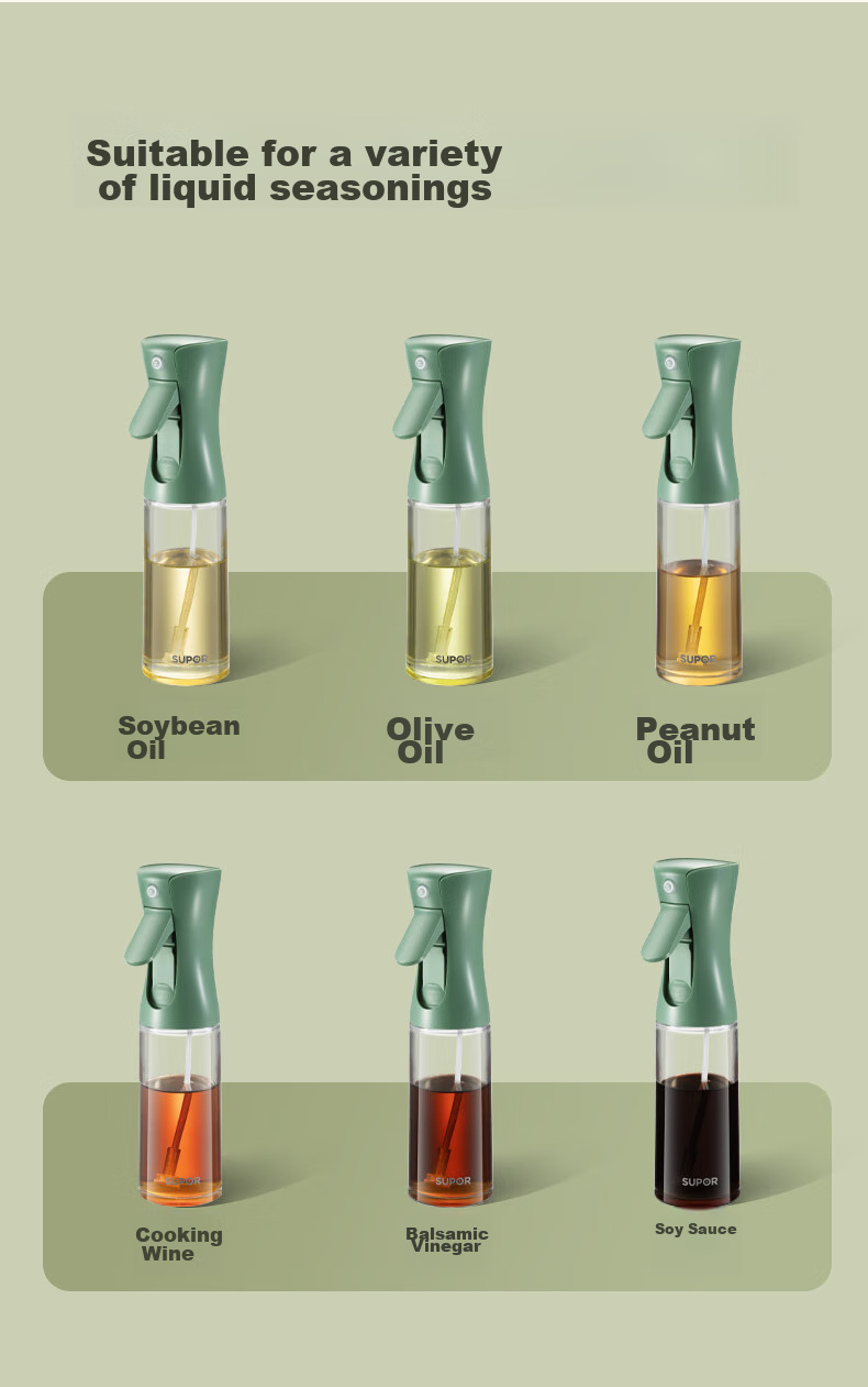 SUPOR Oil Sprayer Bottle, Seasoning Bottle, Oil Bottle, Quantitative Atomizing Oil Bottle, Oil Sauce Bottle, Cooking Wine Bottle KGF22AD10 9