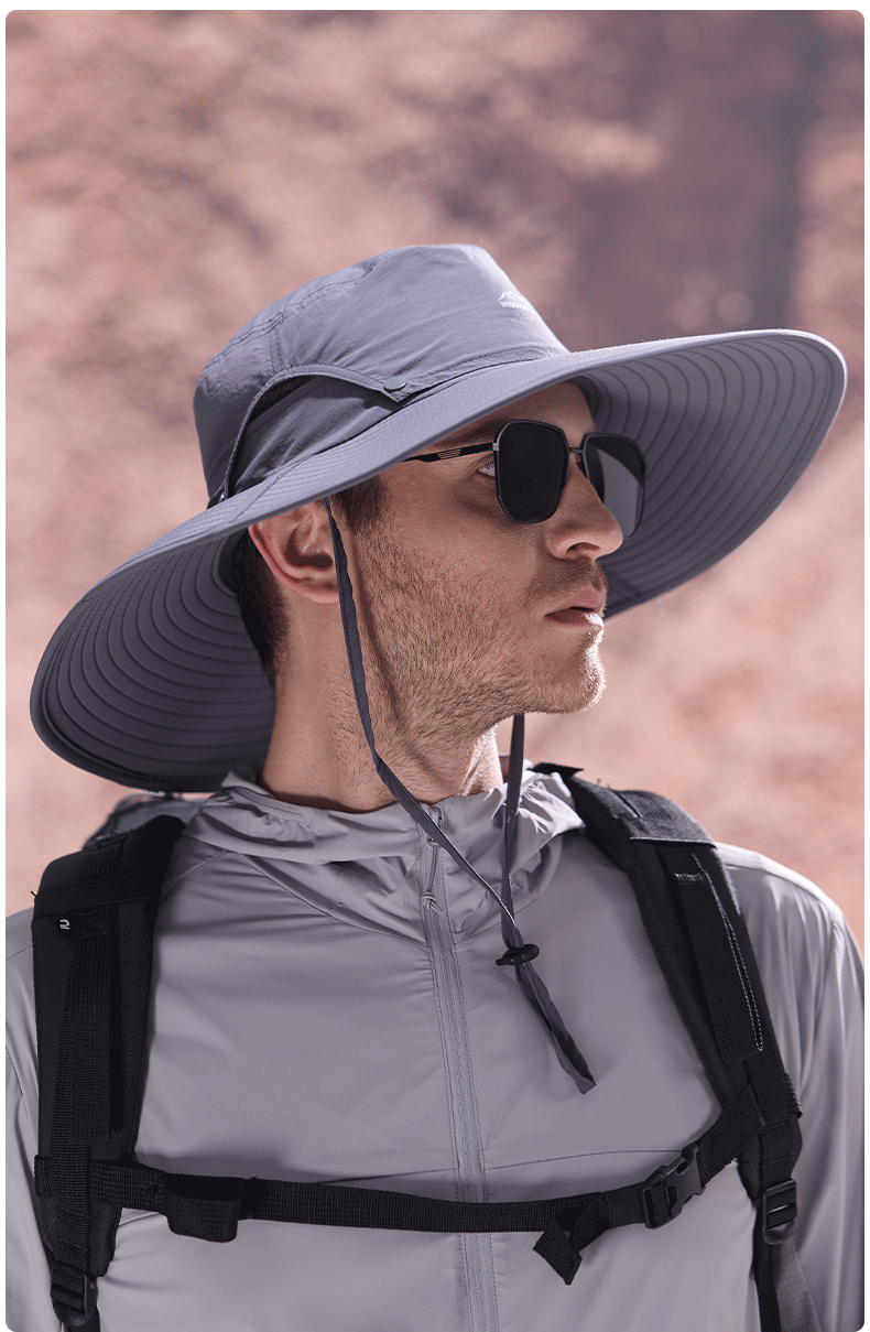 MISSION UV Sun Protection Hat for Men, Sun Visor, Fishing Hat, Hiking Cap, Summer Outdoor UV Protection Hat, Visor Cap 10