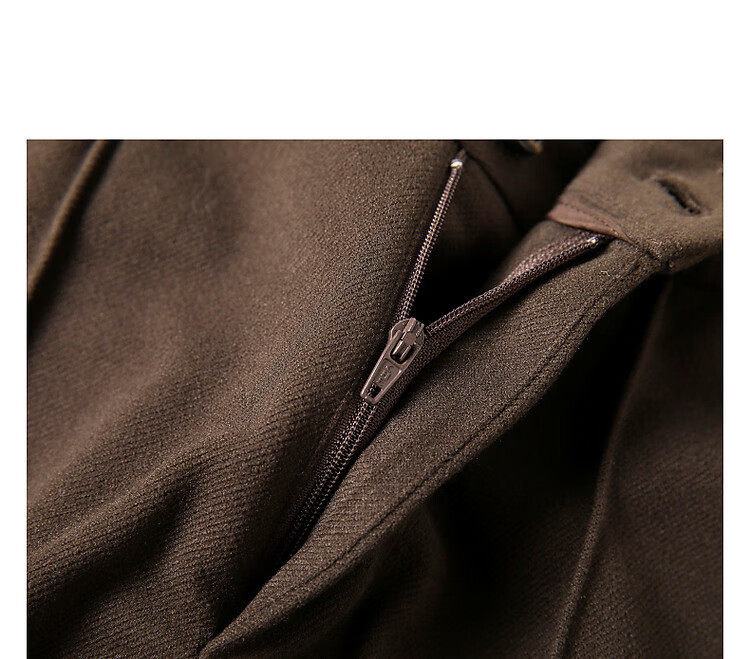 Dme [Career Selection] Winter Urban Commuter Micro-Flare Long Pants Women's Trousers Casual Pants, Coffee Color, Size 26 18