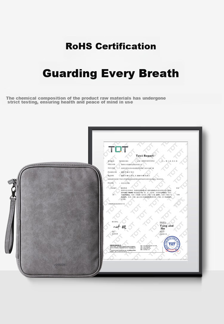 UGREEN IPad Pro Tablet Storage Case, 11-Inch Inner Sleeve, Protective Cover, Computer Accessory, Keyboard Portable Storage Bag, Suitable for Apple/Lenovo/Xiaomi/Huawei Tablets 10