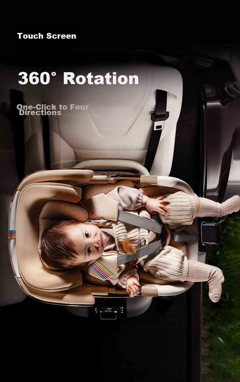 Bebebus Safety Car Seat Space Capsule Intelligent for Babies 0-7 Years Old, Newborn Infants, Space Capsule Classic Ventilation Versio 14