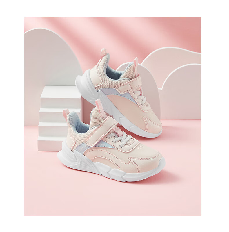 361° Running Shoes Sports Shoes Autumn Winter Kids (3-12 Years) Leather Windproof Running Shoes Feather White Size 39 12