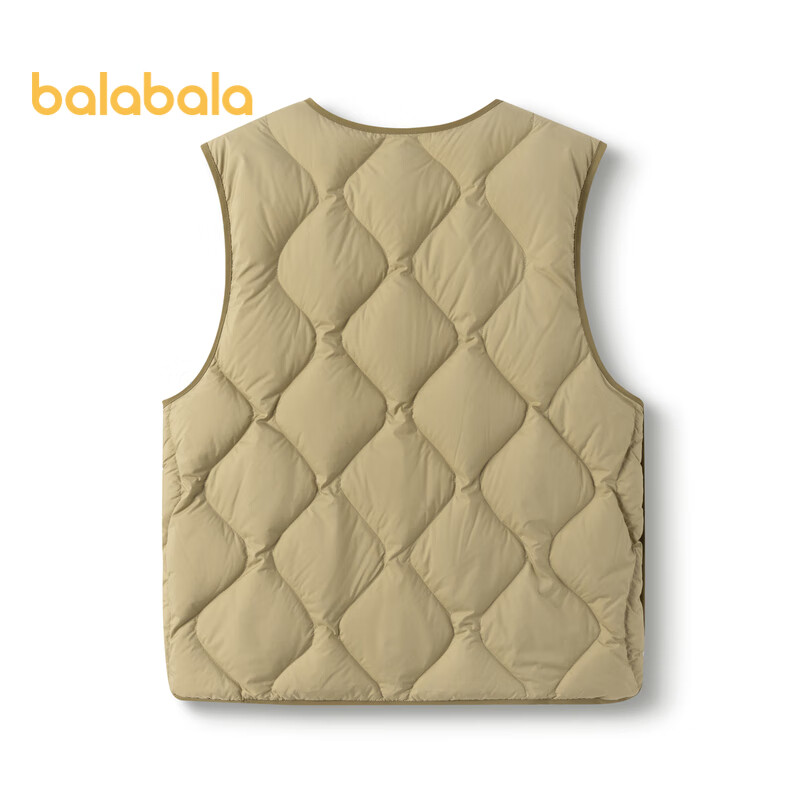 BALABALA Children's Clothing, Kids' Vest, Lightweight Jacket for Girls And Boys, Outerwear, Children's Autumn And Winter Wear, Warm, 209425101206