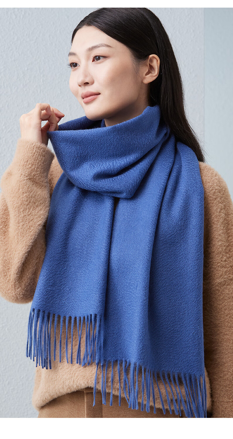 Hodo 100% Cashmere Scarf for Women, Winter Warm Thick Neck Warmer, Birthday Gift Box for Mom And Girls 15