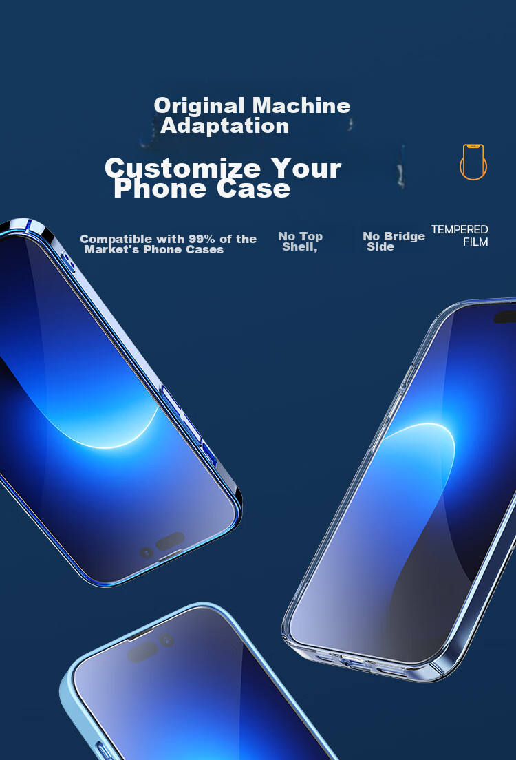 Baseus Tempered Glass Screen Protector for IPhone 14 Plus/13 Pro Max, Ultra-Ceramic Crystal Clear Anti-Drop Anti-Fingerprint HD Full Coverage Front Film, 2-Pack 18