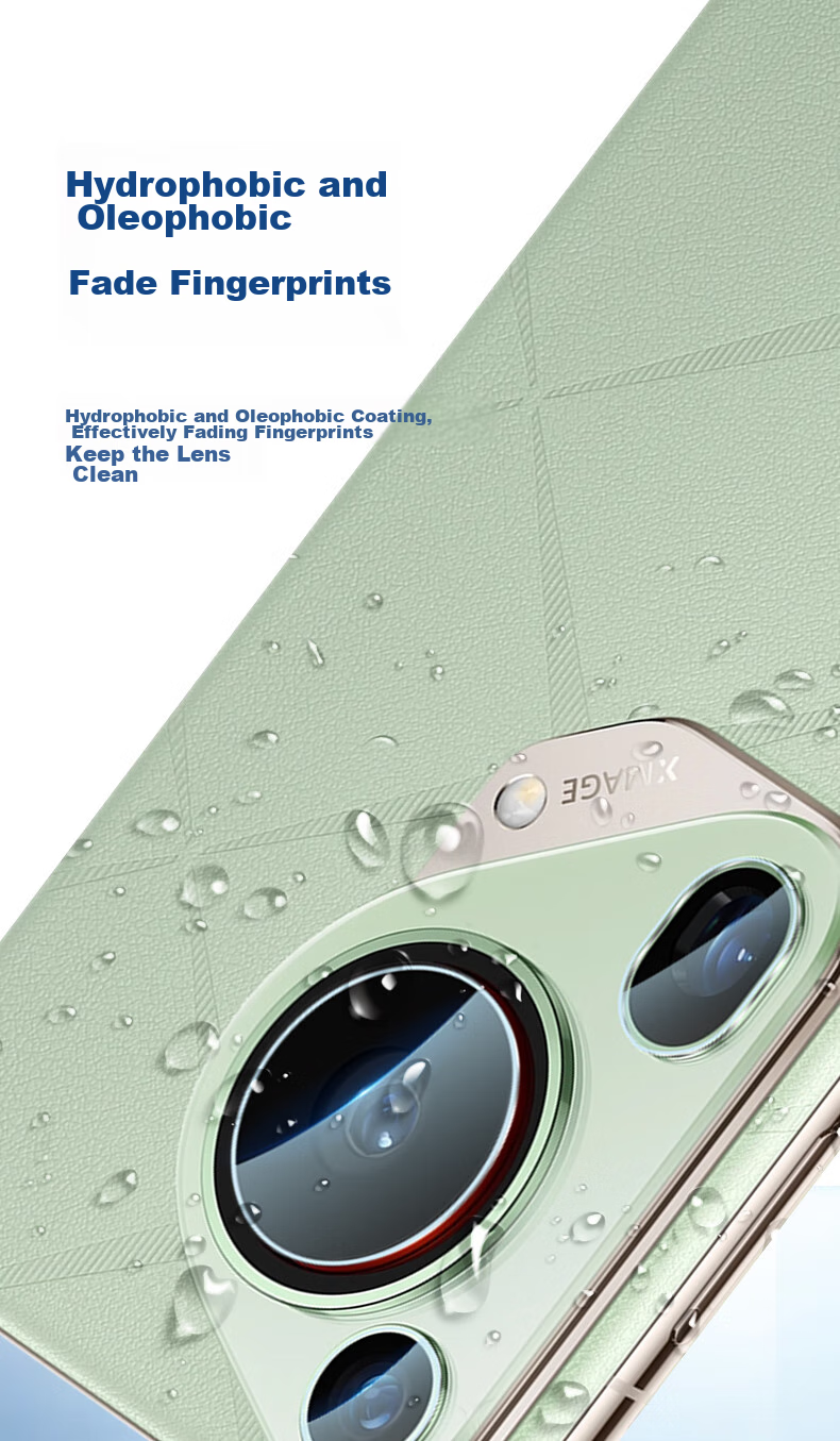 KOOLIFE [Two Sets] Compatible with Huawei Pura70Ultra Lens Protector, P70ultra Camera Protective Film, AR Anti-Glare Rear Lens Cover, Phone Camera Lens Protector, Non-Destructive 12