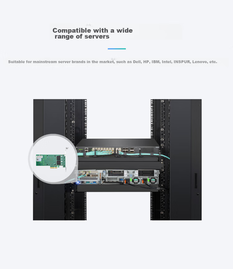 LR-LINK Lianrui LREC9714HT PCIEx4 Gigabit Quad-Port Network Card I350-T4 Chip Server Machine Vision Industrial Camera Network Adapter 3