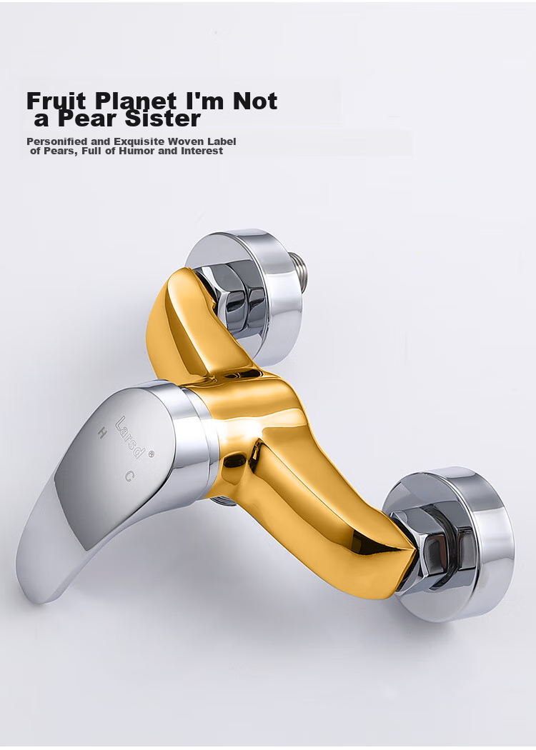 Larsd Shower Mixing Valve, Shower Faucet Mixer, Copper Body Bathroom Hot And Cold Shower Switch LD7203 4