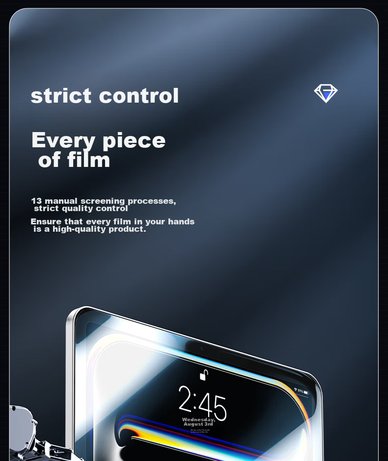 Benks Tempered Glass Screen Protector for IPad Pro 11 (2025 New Model), Full Coverage Anti-Glare Shatterproof Ultra-Thin HD Protective Film for 2025/2024 Models 20
