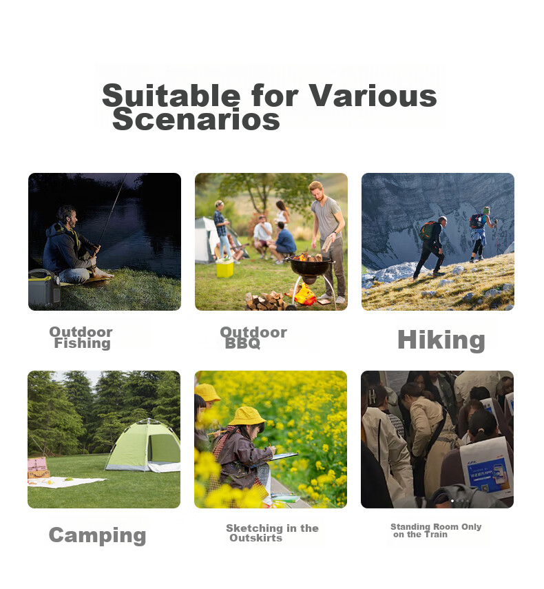 Xiaomo Outdoor Table And Chairs Set, Folding Camping Table And Chairs Kit, Portable Camping Equipment for Picnic And Outdoor Dining, One Table with Four Chairs 11