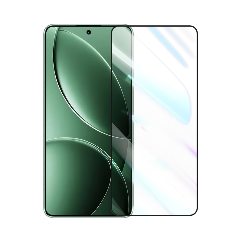 LLUNC [Ultrasonic Instant Solution] Tempered Glass Screen Protector for Redmi K80/K80Pro/Gamemaster Edition, Full Coverage High Definition Anti-Fingerprint No White Edge Shatterproof Film 2 Pieces