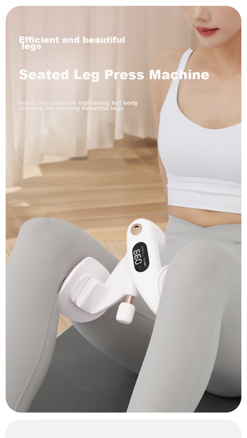 Yottoy Leg Press Machine, Pelvic Floor Trainer, Home Leg Exercise Device for Thigh Slimming, Kegel Exercises Fitness Equipment for Men And Wome 1