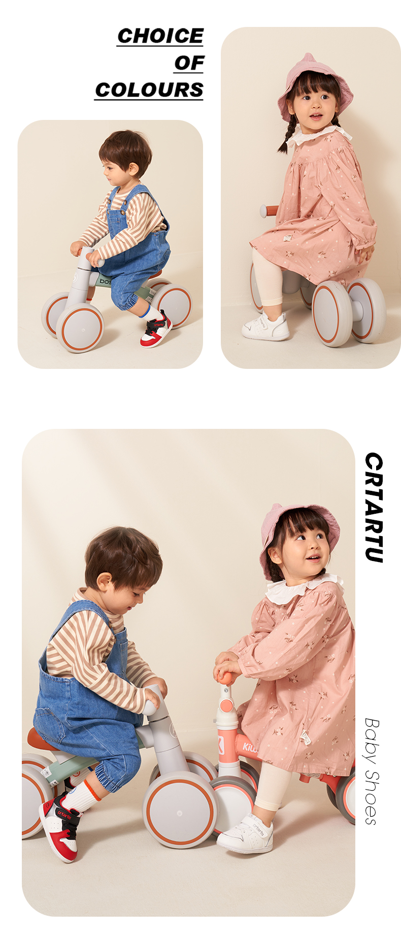 Katetu Baby Walking Shoes, Spring New Product, Infant Functional Children's Shoes, Kindergarten White Sneakers, Ages 2-6, X1CE010 18