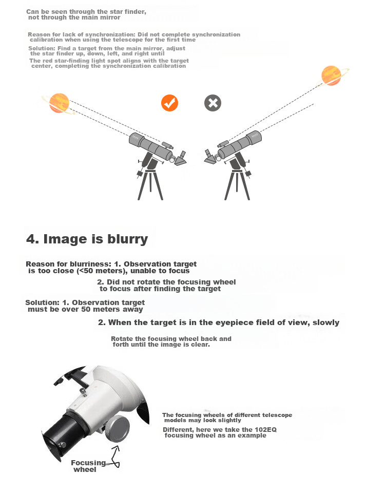 EXPLORE SCIENTIFIC Astronomical Telescope for Deep Space Stargazing, High Definition, High Magnification 10000x, Space Student Telescope 102eq 25