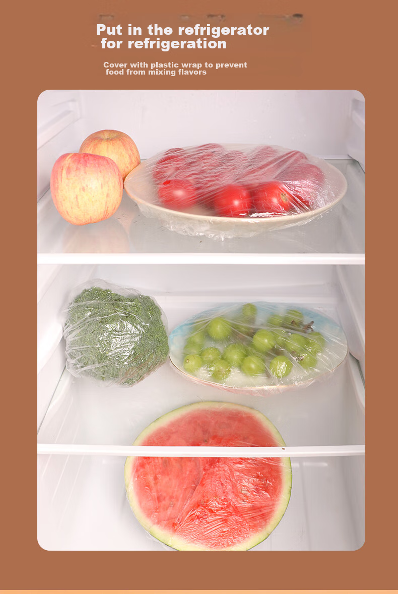 Jiecheng Disposable Food Wrap Covers, Food Grade Dust Covers, 100 Pieces, High Compatibility with Tableware 6