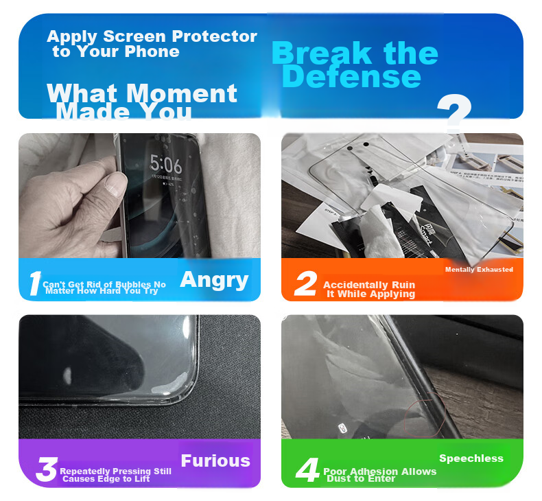 LLUNC [2 Pieces] Privacy Screen Protector for IPhone 17/16 Pro, Anti-Peeping Tempered Glass Film, High-Definition Dust-Free Installation, Full Coverage Privacy Protectio 2