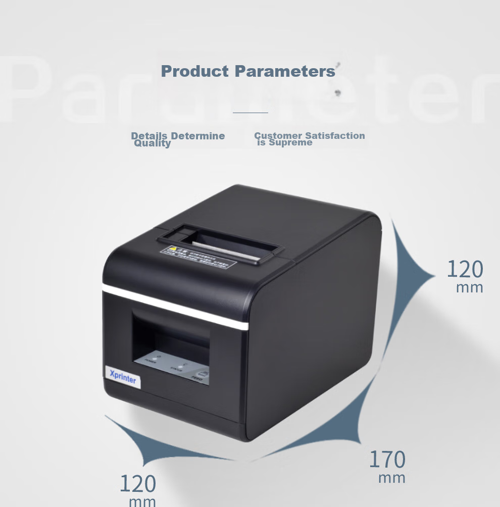 XINYE XP-Q90EC, 58mm Thermal Receipt Printer with Automatic Paper Cutting, Ethernet Version, for Meituan Takeout, Supermarket, Retail Cashier Receipt Printing with Cutter 12