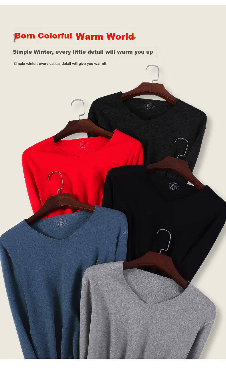 Hengyuanxiang [Winter Bestseller] Thermal Underwear for Men And Women, Heat-Retaining Autumn Top And Bottom, Seamless Warm Base Layer Set with Brushed Fabric 25