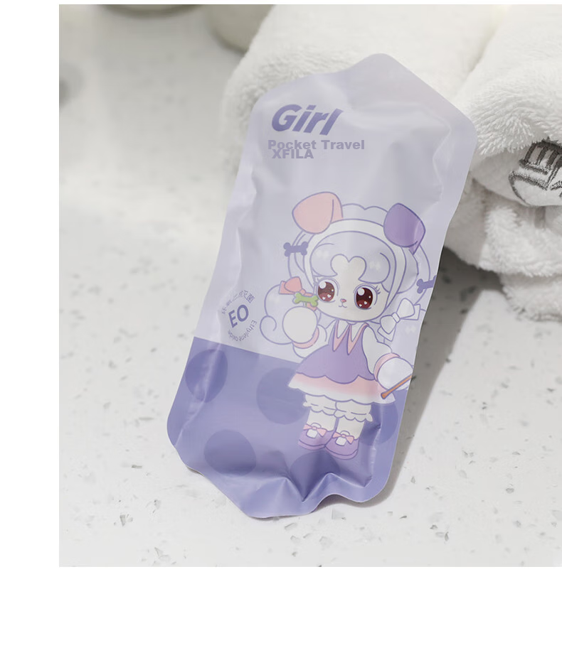 HINCLOUD Xin Yun 5-Pack Children's Disposable Underwear, Boyshorts for Girls, Pure Cotton, Sterile, Portable, No-Wash, Girls' Size M 13