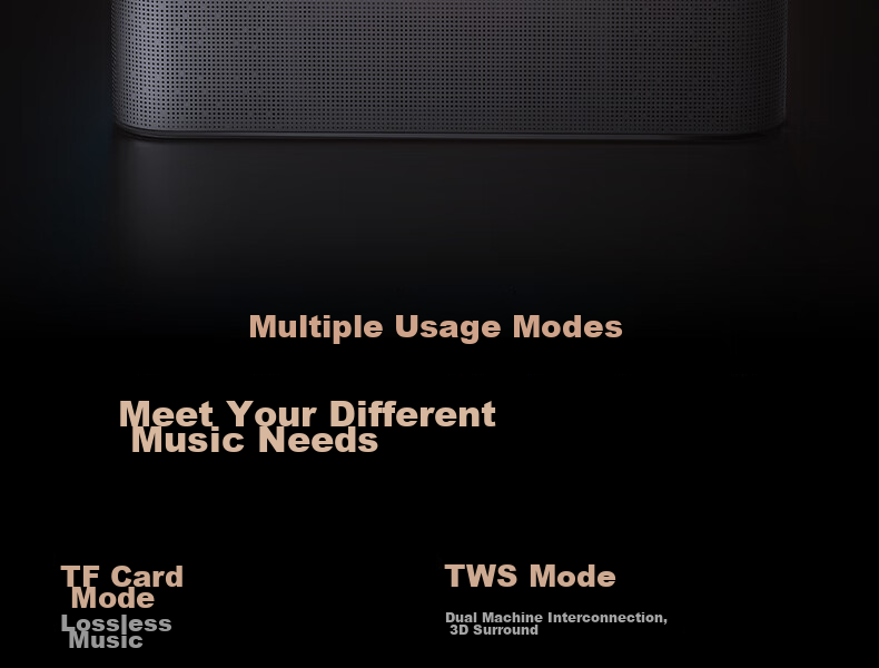 WANYINBA Meta II Bluetooth Speaker, High-End HiFi-Grade Five-Unit Home Desktop Computer 3D Surround Portable Subwoofer Wireless Speaker, Silver 35