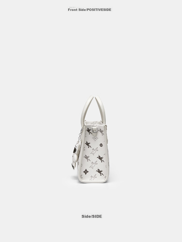 NUCELLE Women's Handbag, 2026 New Pegasus Small Briefcase Tote Bag, Shoulder Crossbody Bag, Handheld Bag, Birthday Gift for Wome 26