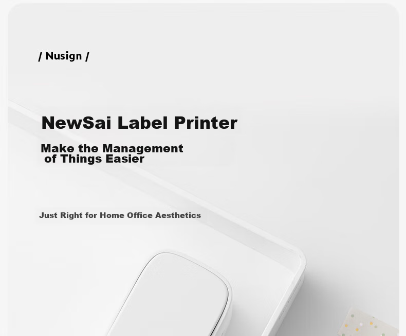 Deli Q2 Green Portable Thermal Label Printer for Home Use, Journal Name Tags, Storage Labels, Price Tags, Food Labels Printer with Mobile Bluetooth Connectio 3