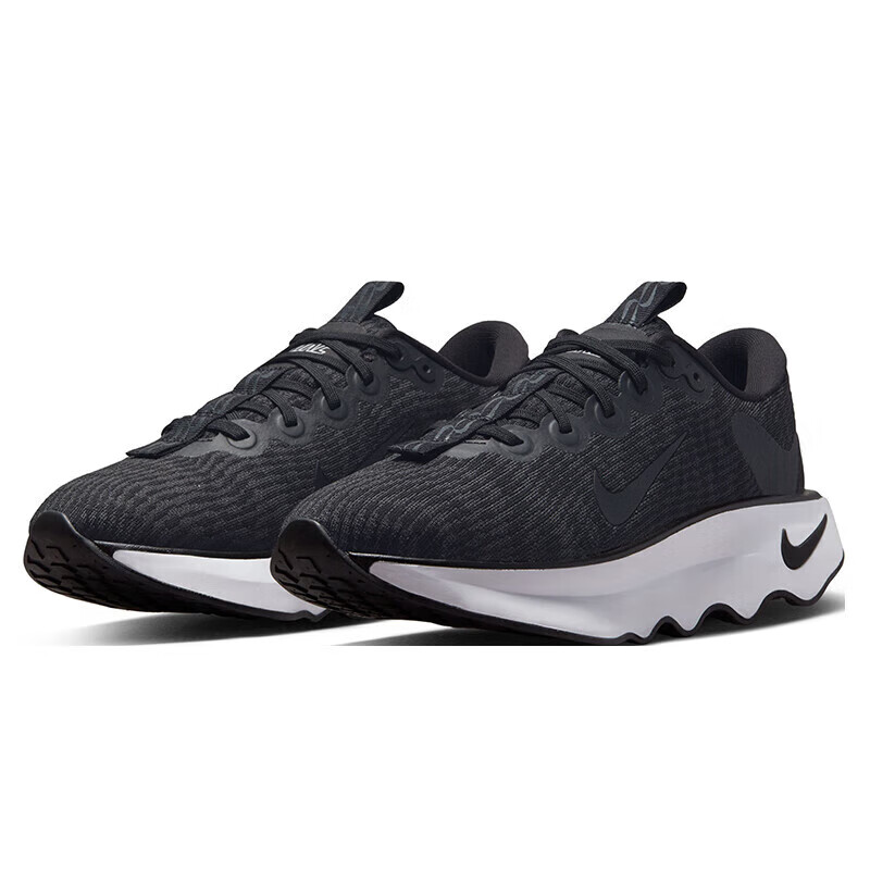 NIKE Women's Running Shoes, Cushioned MOTIVA Sneakers, DV1238-001, Black, Size 36