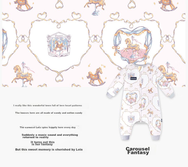 DOMIAMIA Baby Sleeping Bag, Split-Leg Design for All Seasons, Anti-Kick Blanket, Four-Layer Gauze, Rattan Bottle, Size M, 23-27° 27