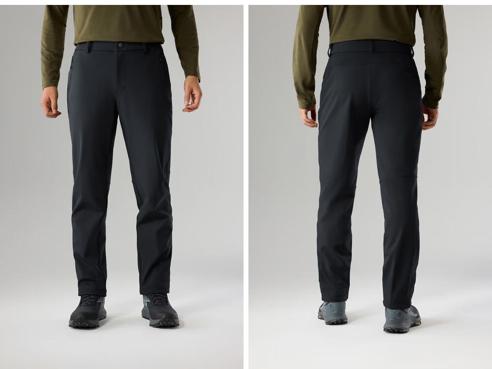 KAILAS KAILAS Rock Plus Fleece-lined Softshell Pants for Women, Windproof, Anti-static, Durable and Stretchy Outdoor Pants 6