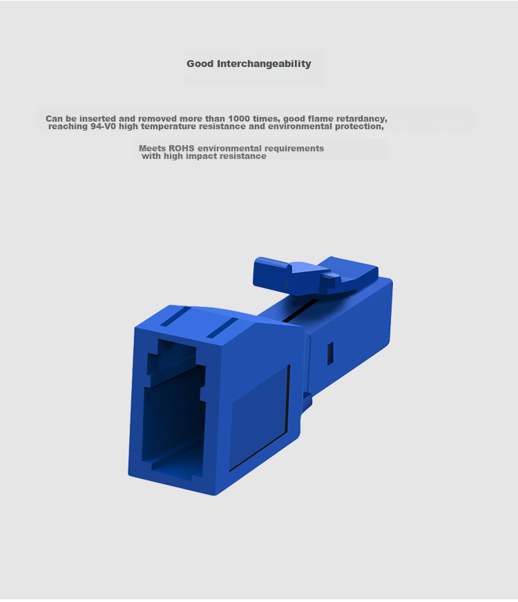 EB-LINK Engineering Telecom-Grade Fiber Optic Attenuator, LC Male-Female 10DB Single-Mode Optical Attenuation Adapter 7