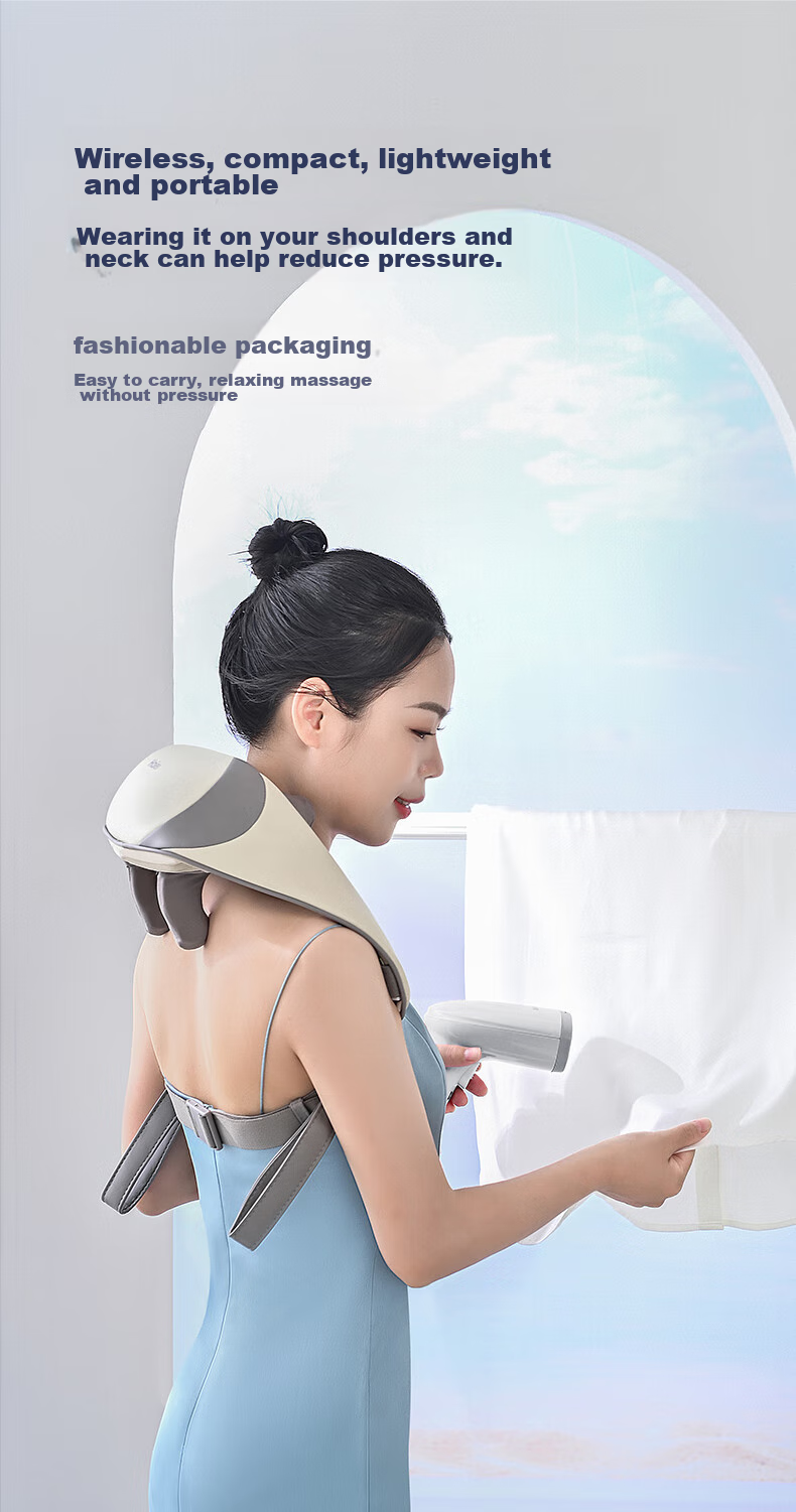 Haier Cervical Massager Shoulder Massage Shawl Neck and Shoulder Trapezius Lumbar Massager Practical Birthday Gift for Parents and Partners HHZ-J503Z-Max 9