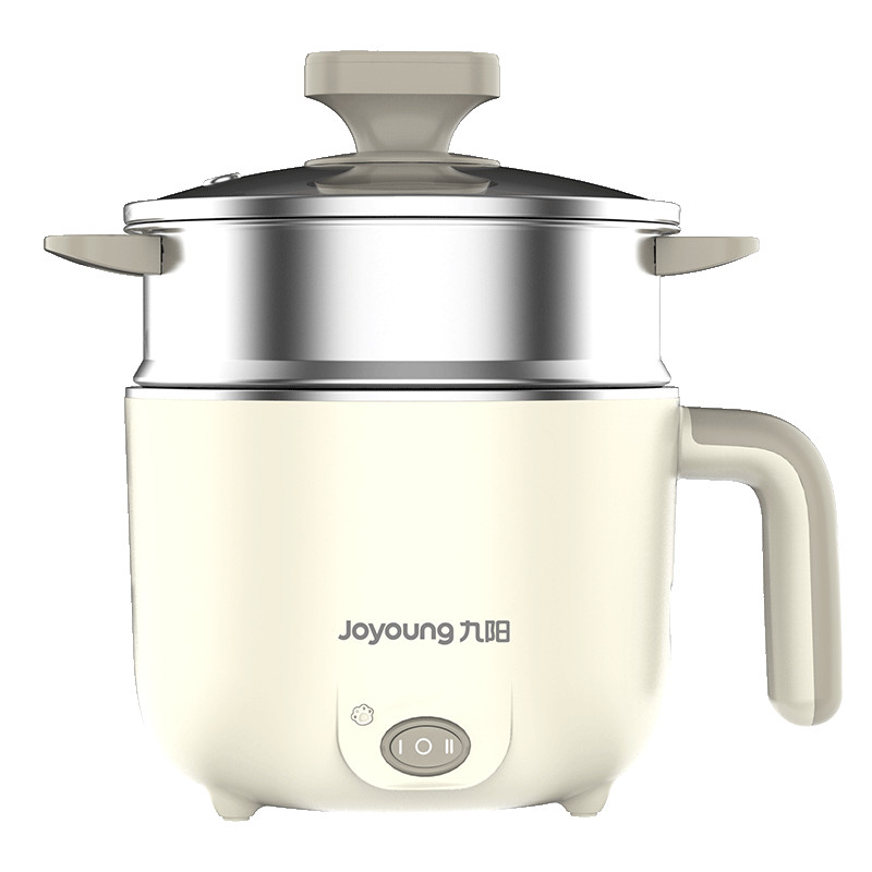 Joyoung Multifunctional Pot, Electric Hot Pot, Small Cooking Pot, Electric Steamer, Hot Pot, Student Dormitory Electric Cooker, 1-2 Person 1.5L Noodle Electric Hot Pot HG10-G71S