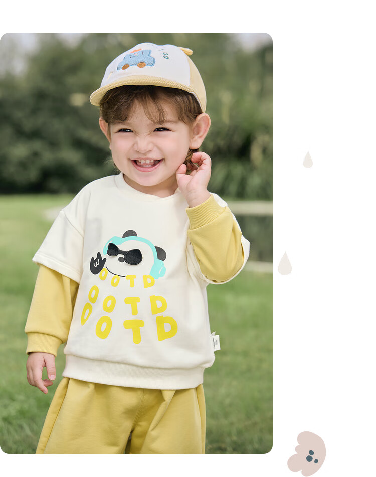 BALABALA Children's Clothing, Baby Long-Sleeve Set, Infant Clothes, Boys And Girls Two-Piece Suit, Spring Outfit, New Style Cute 14