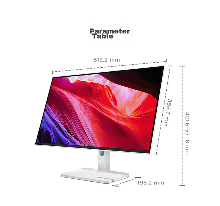 Lenovo 23.8-inch Full HD 100Hz Native 99% sRGB Professional Color Gamut Three-Sided Narrow Bezel Office Monitor L24-4e 13