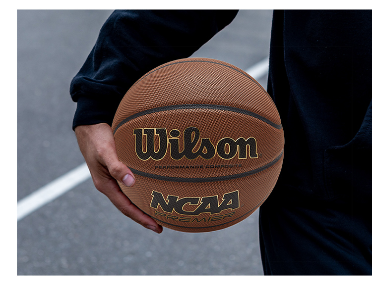 Wilson NCAA LEGEND Series Adult Basketball, Indoor And Outdoor Use, Size 7 Ball 9
