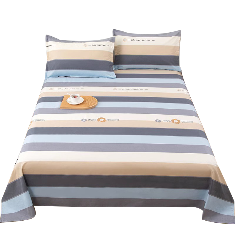 AVIVI Class A Pure Cotton Bed Sheet, Single Piece, All-Cotton Bedding, Dormitory Single Bed Sheet, Roman Era, 160*230cm