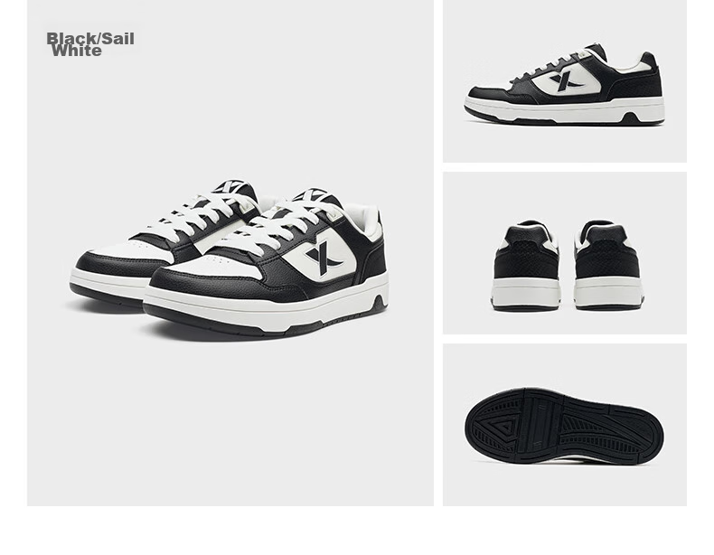 XTEP White Space | Men's Sneakers, Skateboard Shoes, Casual Shoes for Spring And Summer, Breathable, Lightweight, Soft And Bouncy, Leisure Shoes for Me 8