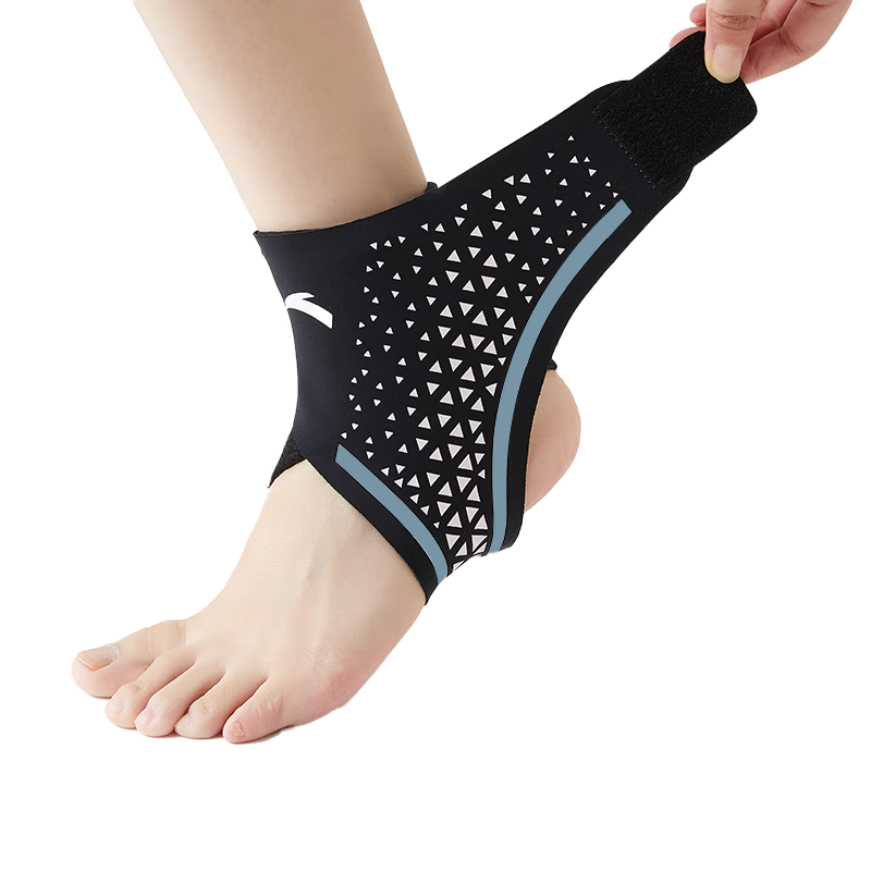 ANTA Ankle Support Brace for Sports Injury Prevention, Ultra-Thin Knee Sleeve for Men And Women, Basketball Running Joint Stabilizer, Black And Blue