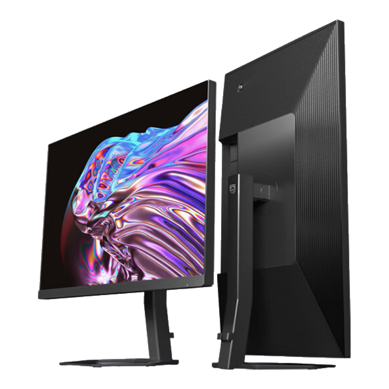 PHILIPS, 27-Inch, 4K IPS, 10-Bit Factory Calibration, HDR400, Type-C 65W, Low Blue Light, Office Monitor, OpenCLAW Helper Design Screen, 27E1N5900R