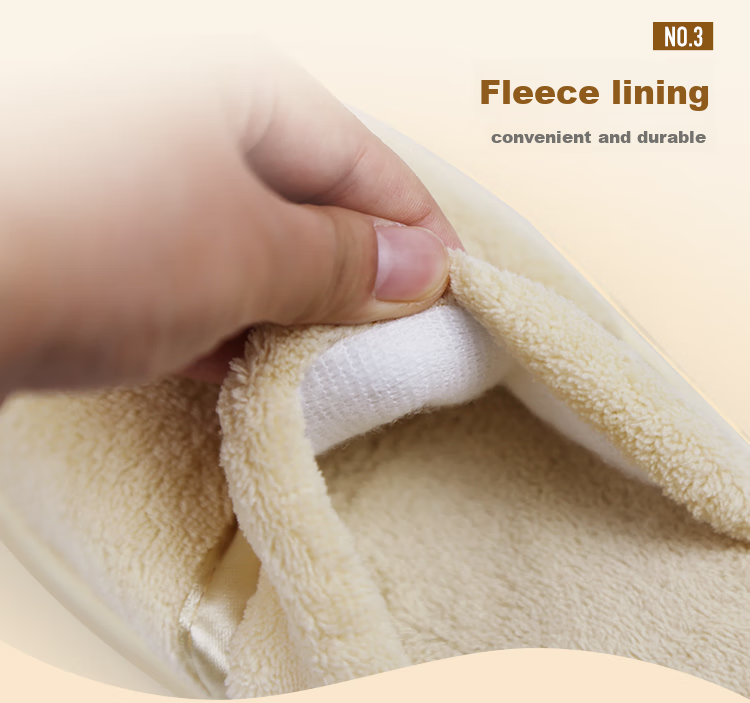 Banzheni Disposable Slippers for Guests, Floor Slippers, Thick Travel Business Hotel Guesthouse Home Beauty Salon Non-Slip Linen Coral Fleece Cotton Slippers, Mixed Colors 6 Pairs 7