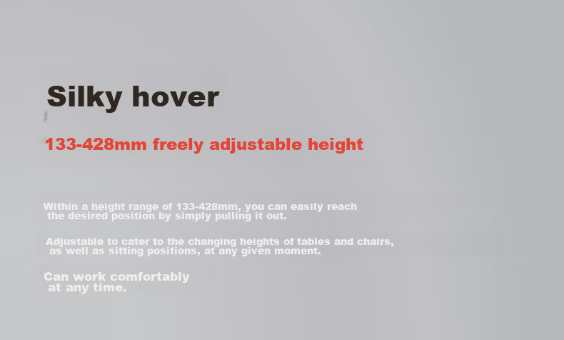 Brateck Beihu Laptop Stand, Mechanical Arm, Monitor Stand, Laptop Computer Desktop Clamp Base, Screen Riser And Heightening Bracket, E350 Gray + APE40 7