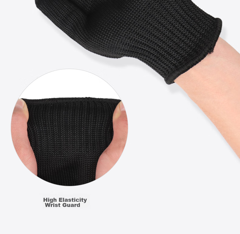 Geermu Cut-Resistant Gloves, Anti-Cutting Steel Wire, Kitchen Fish Cleaning Protective Gloves, Wear-Resistant, Thickened, Soft GM571 7