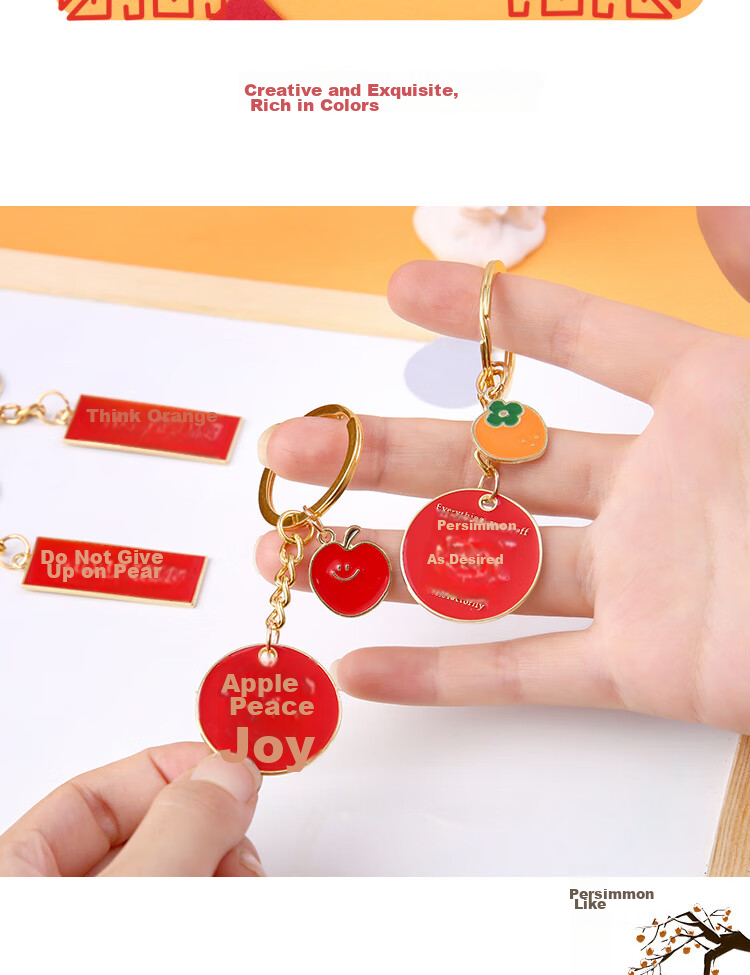 Youjia Liangpin Instant Money Keychain Little Horse Cartoon Pendant 5