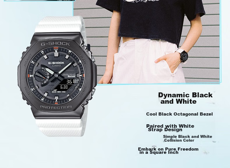 Casio Men's G-SHOCK Hachioji Sports Digital Watch Gift Box Edition, Gift for Boyfriend, GBM-2100A 12