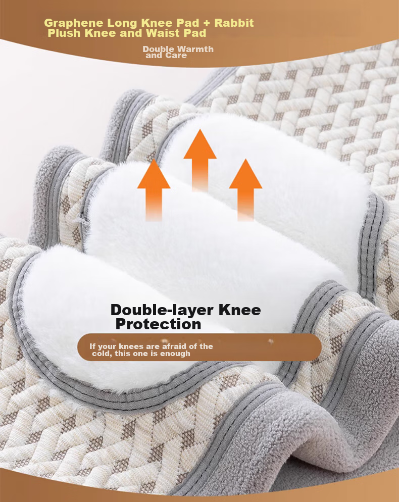 LangSha Thermal Underwear for Men [2026 Fall New Arrival], Fleece-Lined Thick Graphene Knee Protection Base Layer Pants, Extra Thick Cotton Pants for Northeast China 7