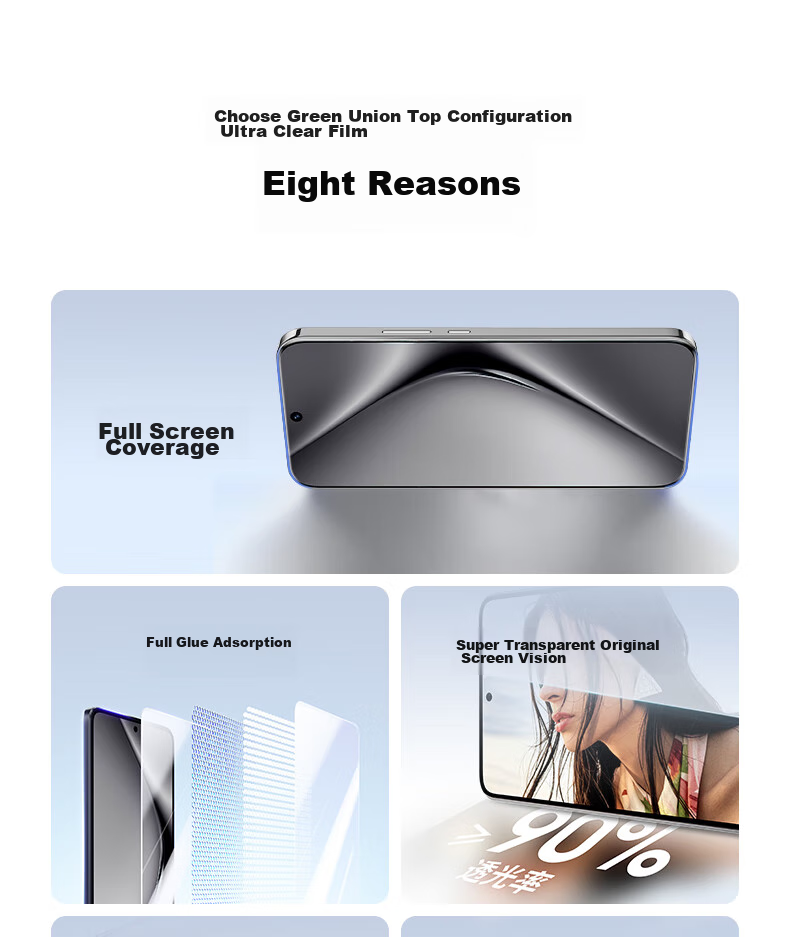 UGREEN Tempered Glass Screen Protector for Huawei Pura70, Full Coverage No Hole HD Clear Anti-Fingerprint Film with No Black Or White Edges, Ultra-Thin Anti-Sweat 2 Pieces 5